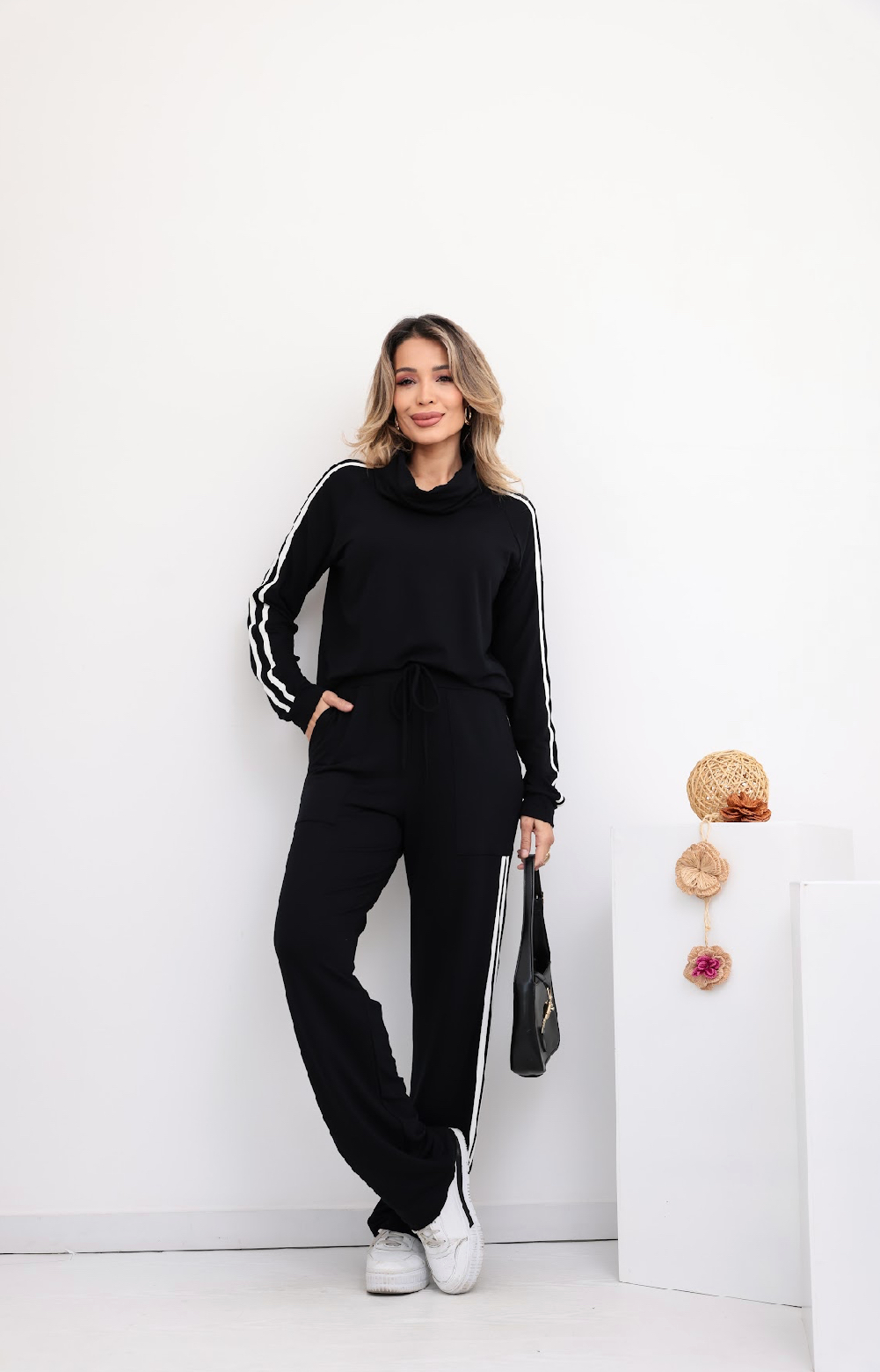 Conjunto Ana Livia Listrados
