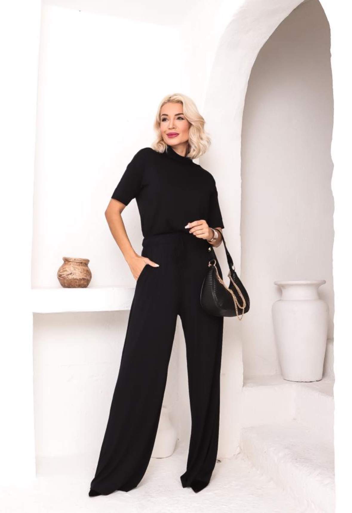 Calça Pantalona Cristiane