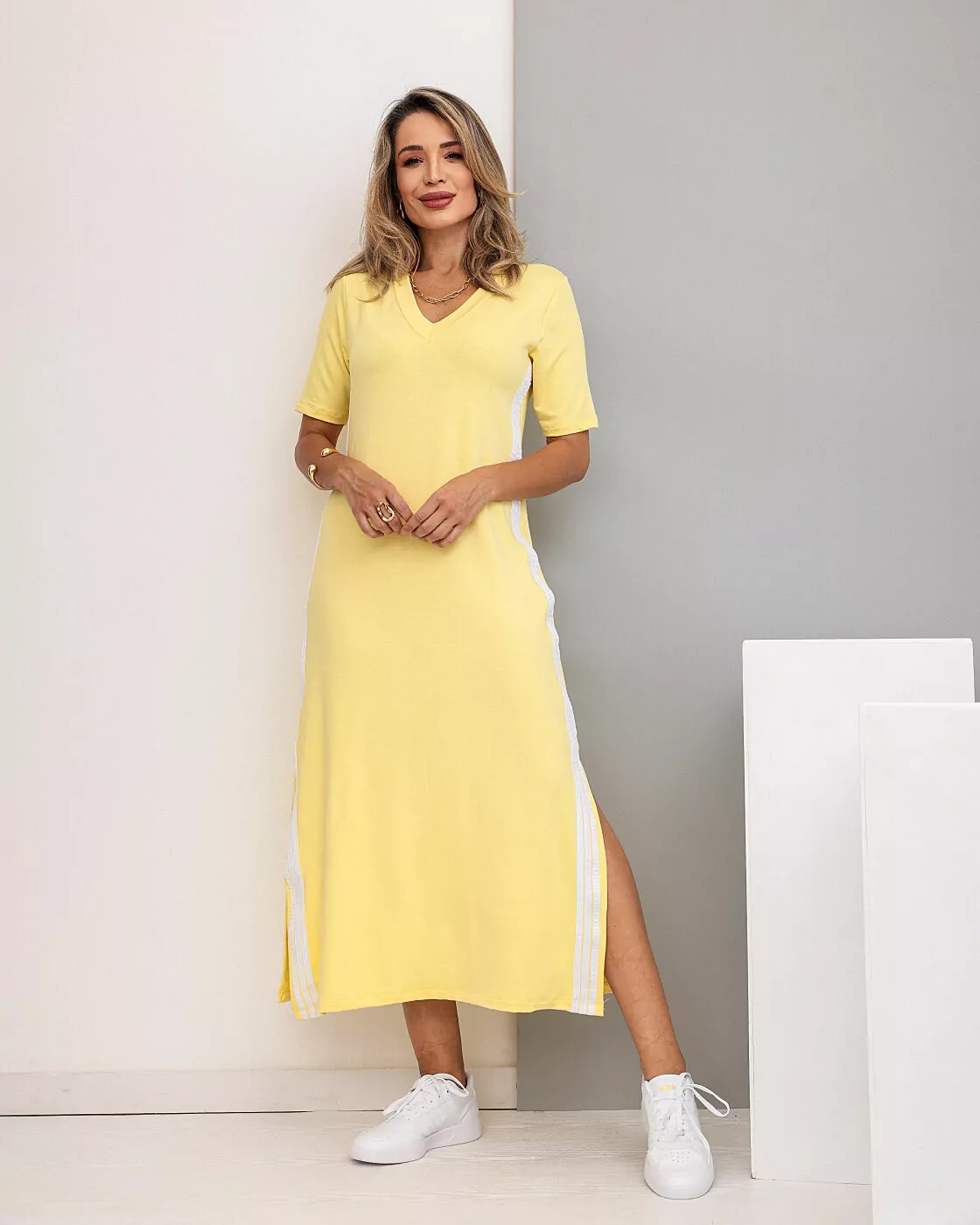 Vestido MIDI Rafaela Sal - Imagem 2