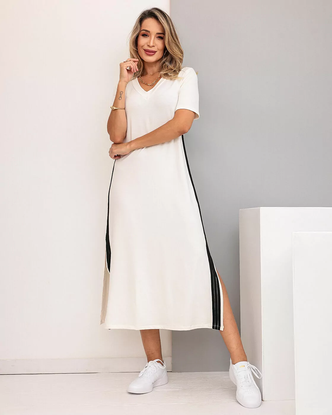 Vestido MIDI Rafaela Sal - Imagem 4
