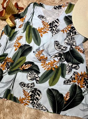 Vestido MIDI Estampado - Outlet Madame Verardi