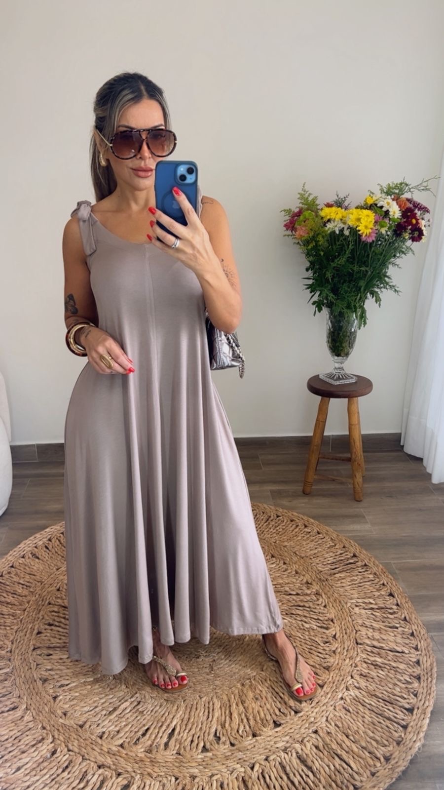 Vestido Longo Regata Bianca - Imagem 5